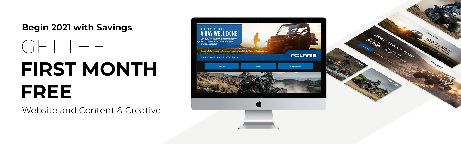 Begin 2021 with Savings Polaris Pixel Motion